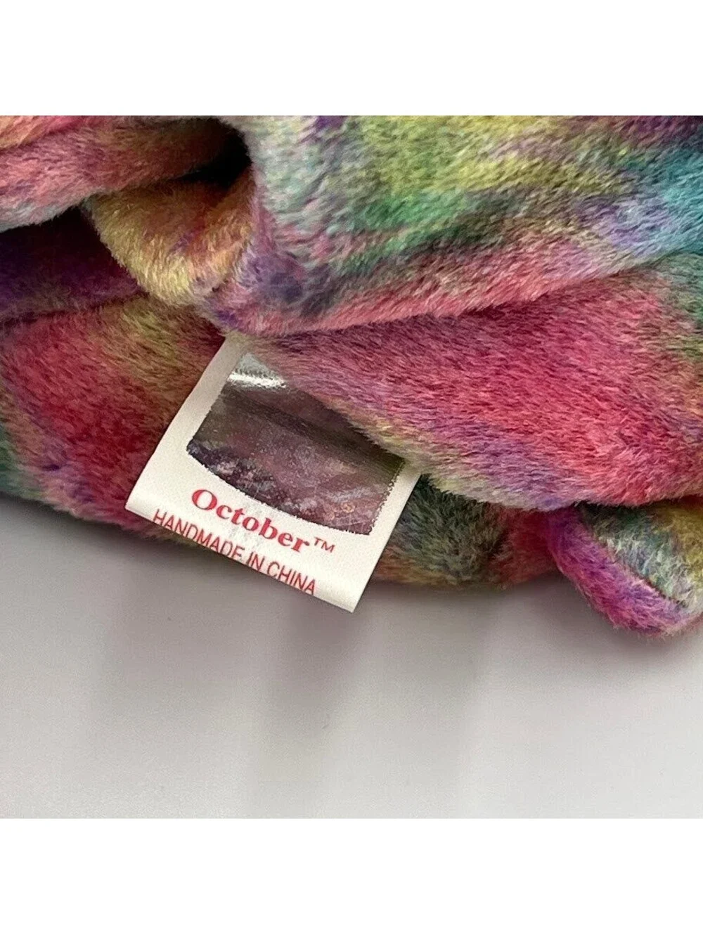 October Birthday Bear Vintage 2001 Ty Beanie Babies Opal MWMTS Tag Protector